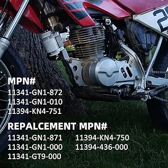 Left Side Crankcase Cover Gasket for Honda XR100