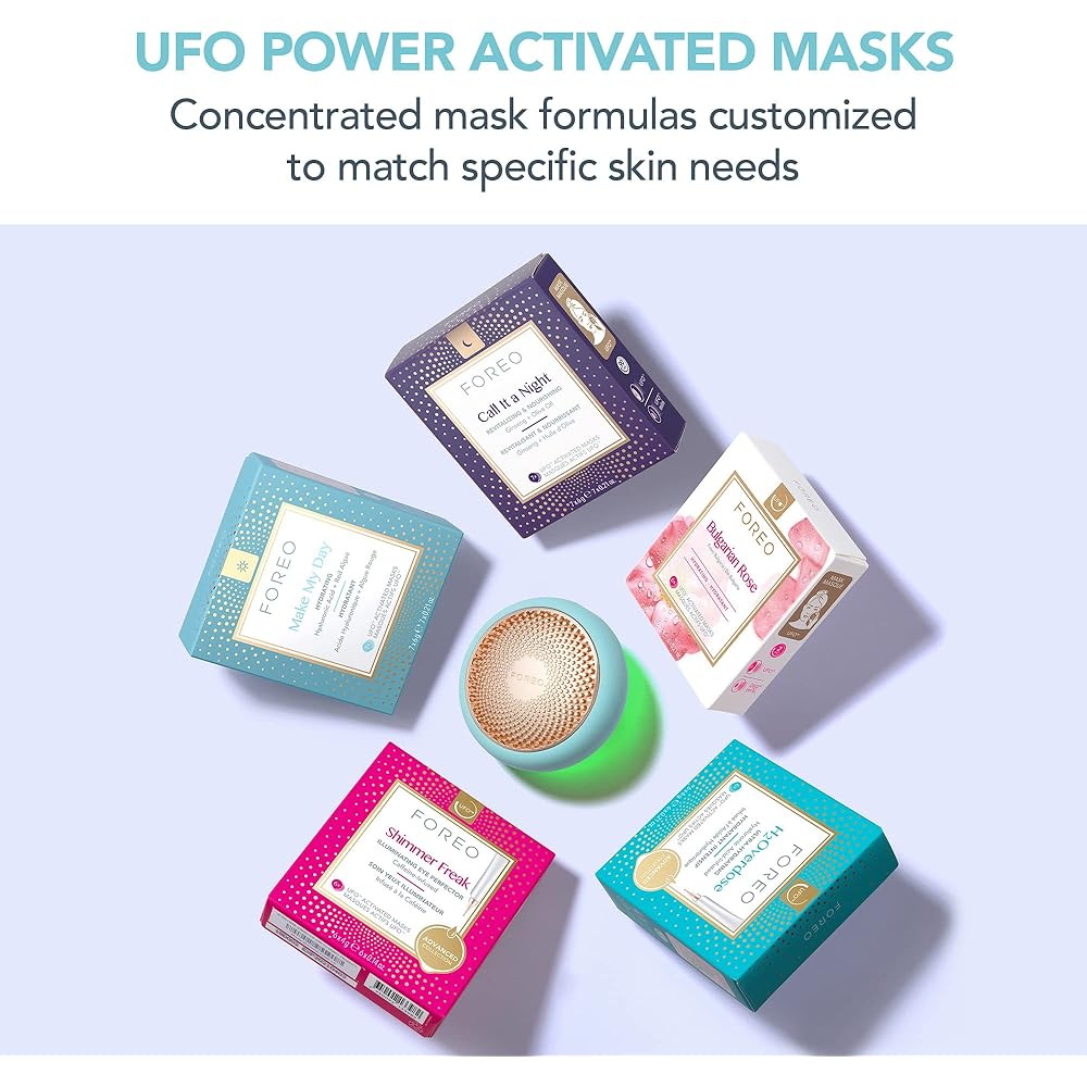 FOREO UFO Mint Time-saving smart mask treatment device