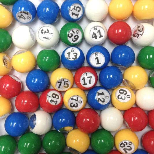 Tapp Collections™ Multicolor Plastic Bingo Ball Set