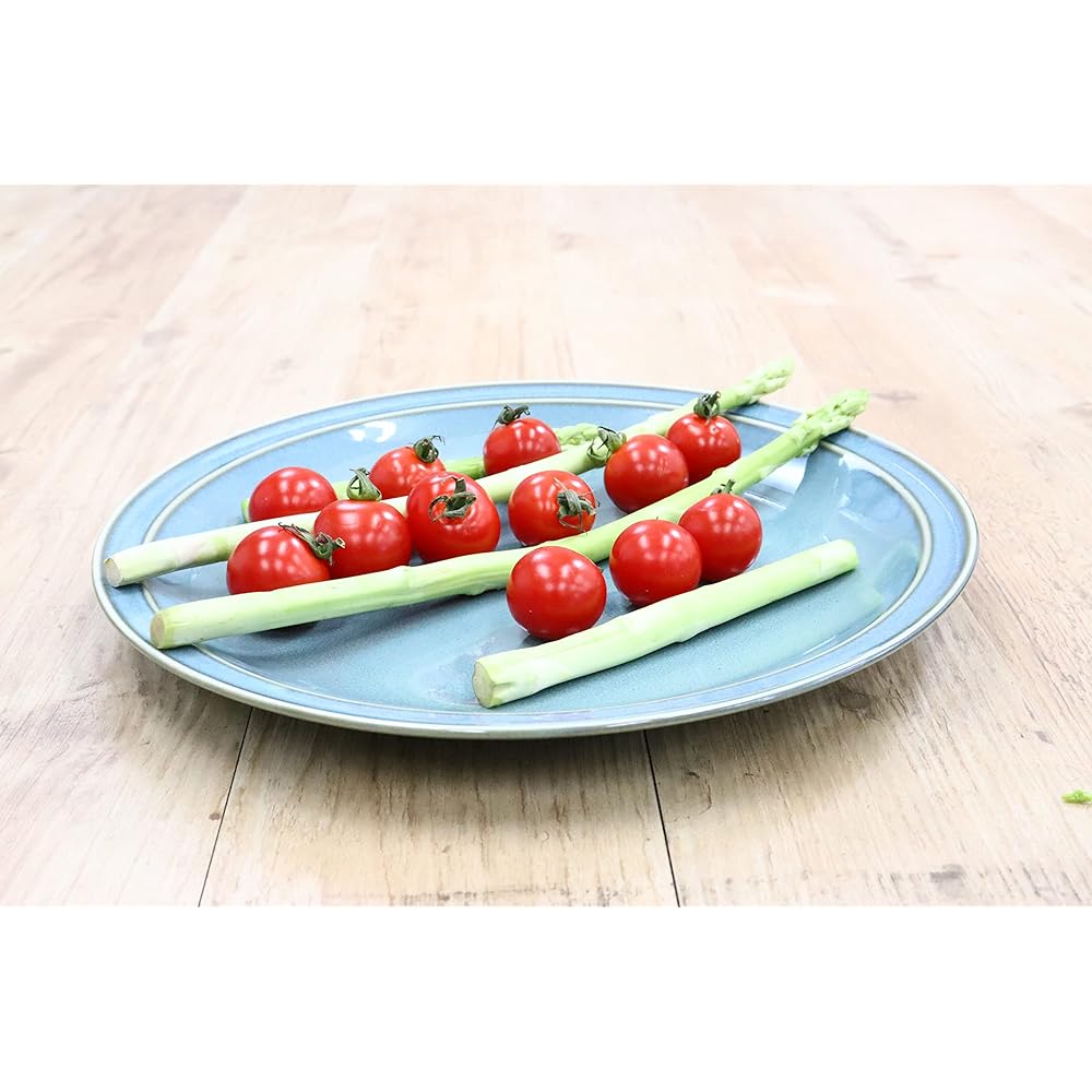 Minton New [Commercial Set] Castle Enterprise Instagrammable Plate Series 26cm Dinner Plate (Aurora Blue) Set of 10