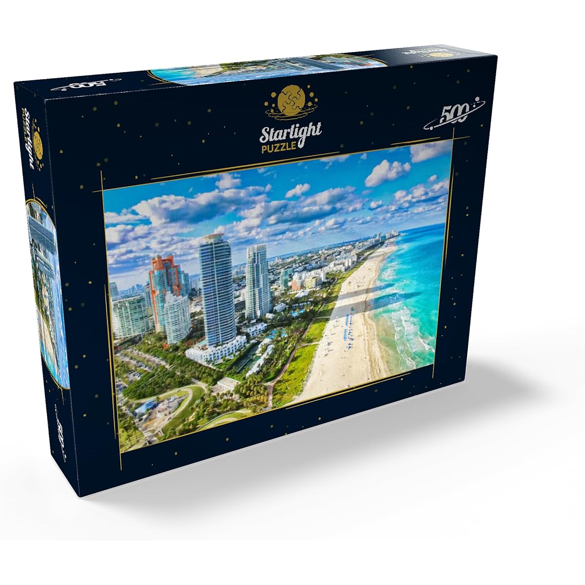 South Beach Miami Beach USA - Premium 500 Piece Jigsaw Puzzle for Adults