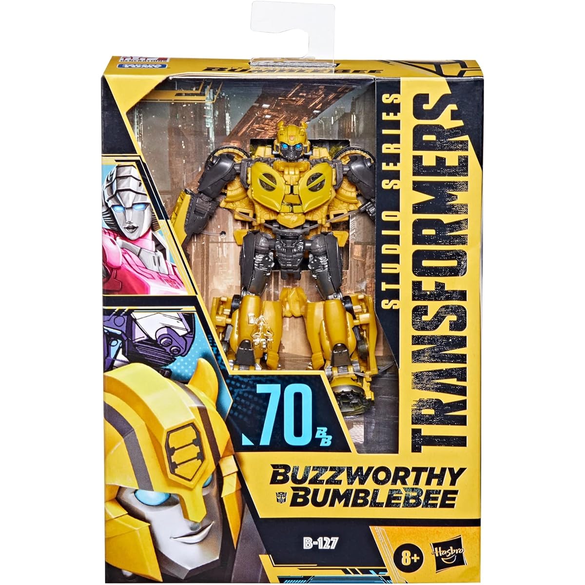 sformers Generations Buzzworthy Bumblebee Series 2022 Studio Series Deluxe Class #70BB "Bumblebee: A Transformer Story" B-127 Bumblebee / TRANSFORMERS GENERATIONS BUZZWORTHY BUMBLEBEE STUDIO SERIES Deluxe Class 70BB B-127 Movie Spin-off [Parallel Import]