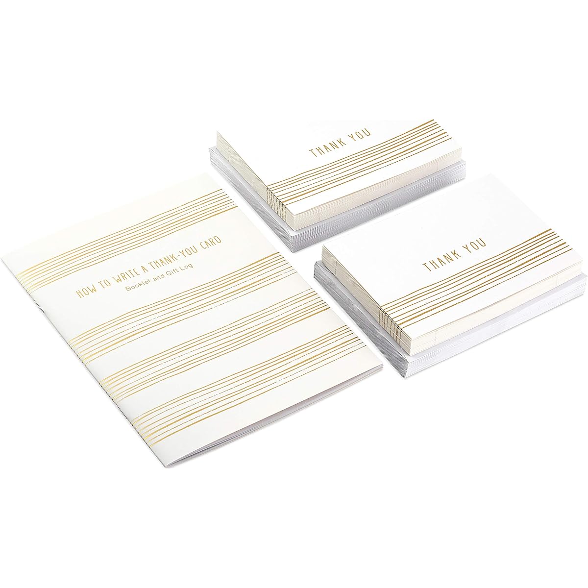 Hallmark Thank You Card Kit with 40 Notes and What to Write in Thank You Book (Stationery Set for Weddings, Baby Showers, Holidays, Birthdays)