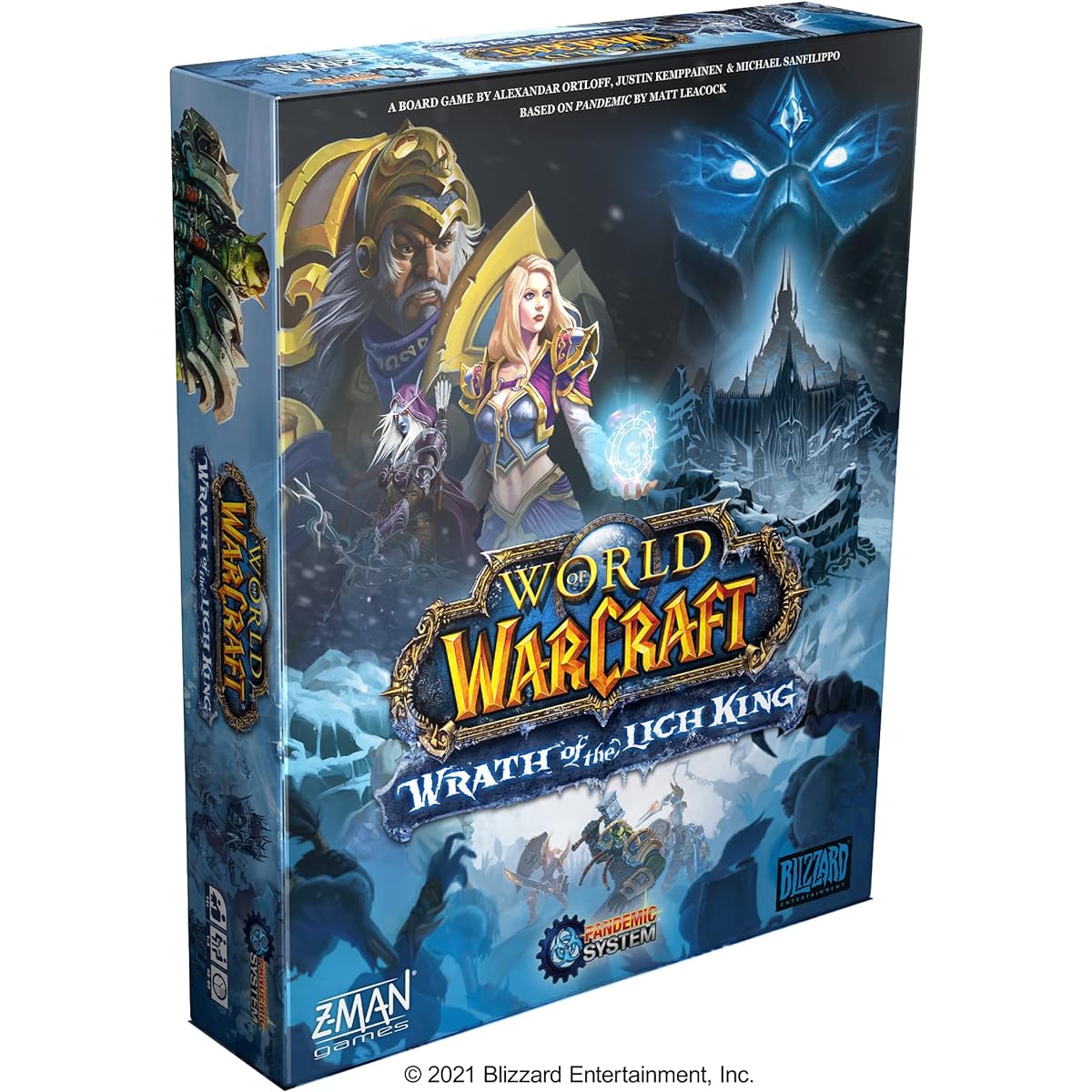 World Of Warcraft Wrath Of The Lich King A Pandemic System Board Game