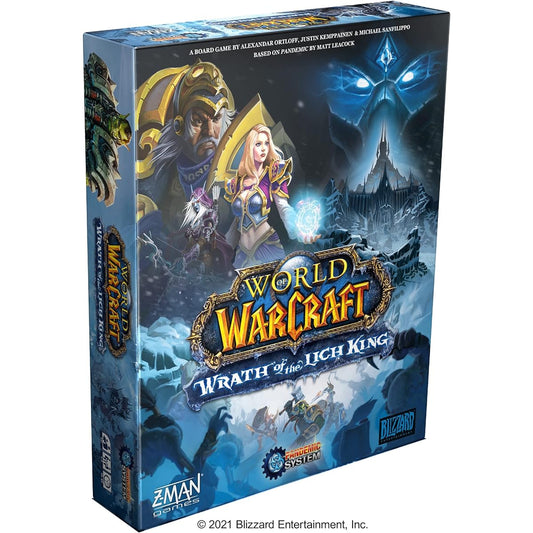 World Of Warcraft Wrath Of The Lich King A Pandemic System Board Game