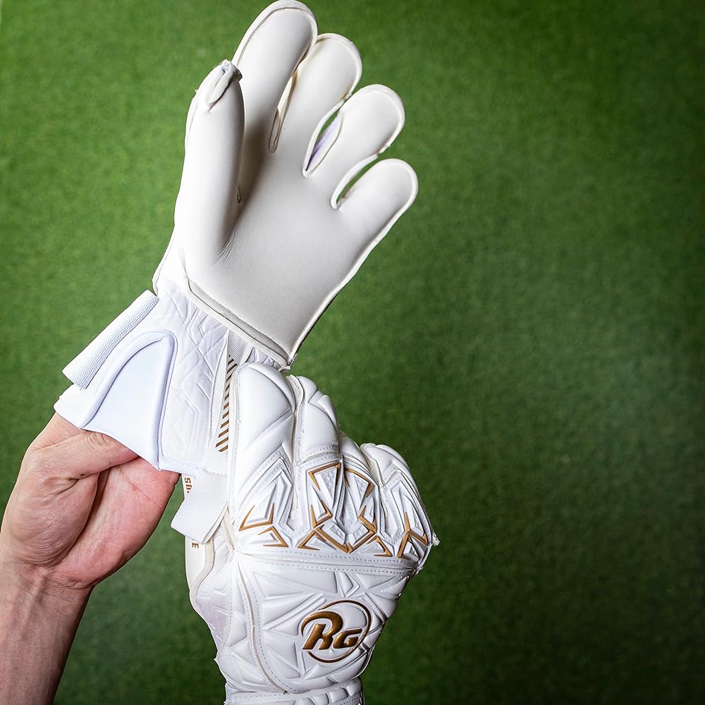 Genuine (R.G.) RG Goalkeeper Gloves High Model Japan Limited Snaga White Contact White Grip S White