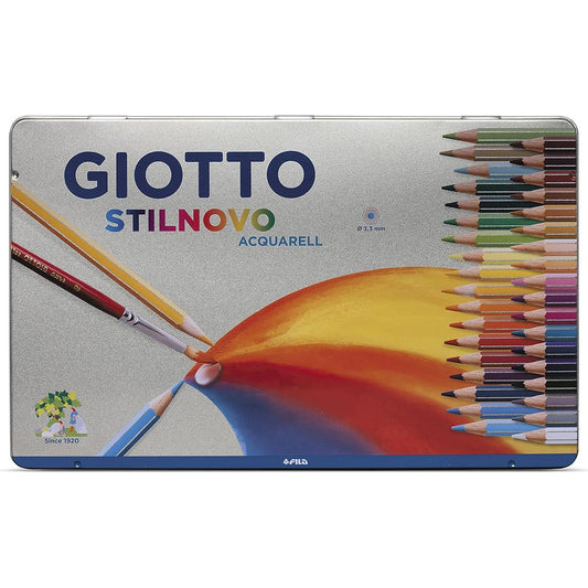 (metal case, 36 units) - Giotto 256400 Pencils