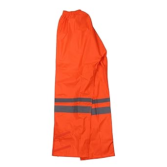 Funahashi Safety Rain Orange BEL Ultra-lightweight Breathable Rainwear 《With reflective material on the chest, back, legs, and arms》