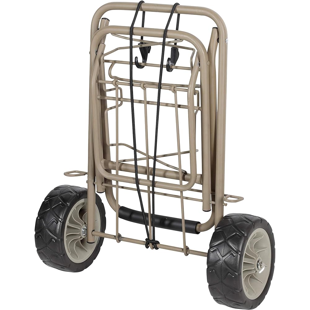 CAPTAIN STAG Outdoor Carry Cart Carry Wide Tire Toland Shopping Cart [UL-1008/UL-1048]