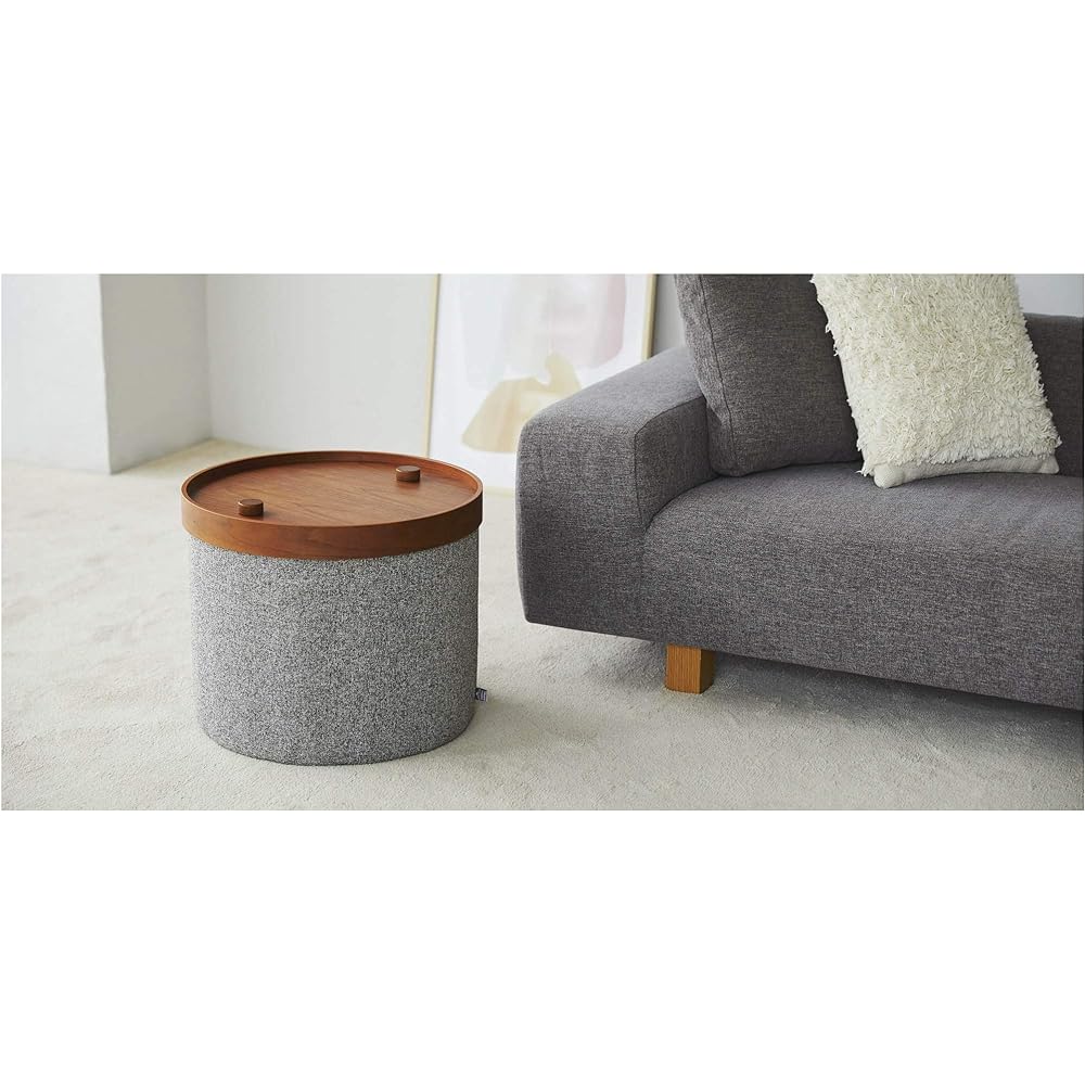 MIZUNO Healthy Interior Side Table Le Coeur Health Training Equipment Design that blends in with your interior, Shoulder, Back, Sides, Gray C3JHI002