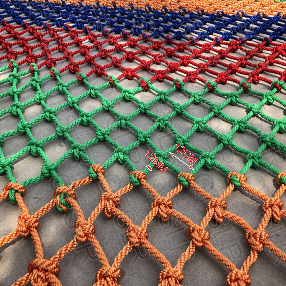 Climbing Net Rope Indoor Outdoor Sports Climbing Ribbon Net Climbing Training Net for Daily Sports Entertainment, Outdoor Play Equipment for Kids Adults