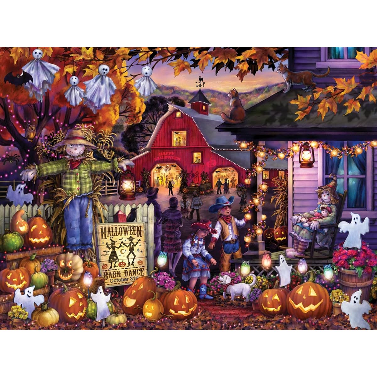 Vermont Christmas Company Halloween Dance 500 Pieces