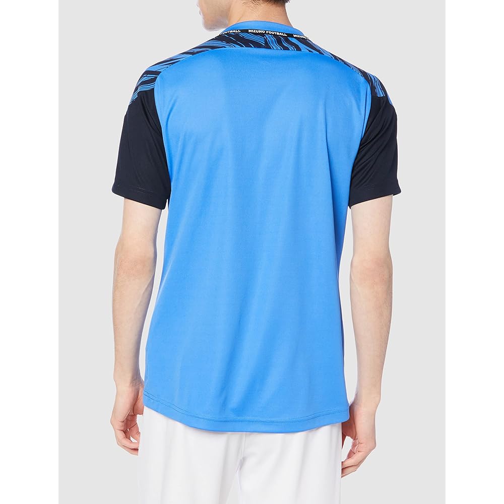 [Mizuno] Soccer Wear Printed Field Shirt Sweat Absorbent Quick Drying P2MA2040