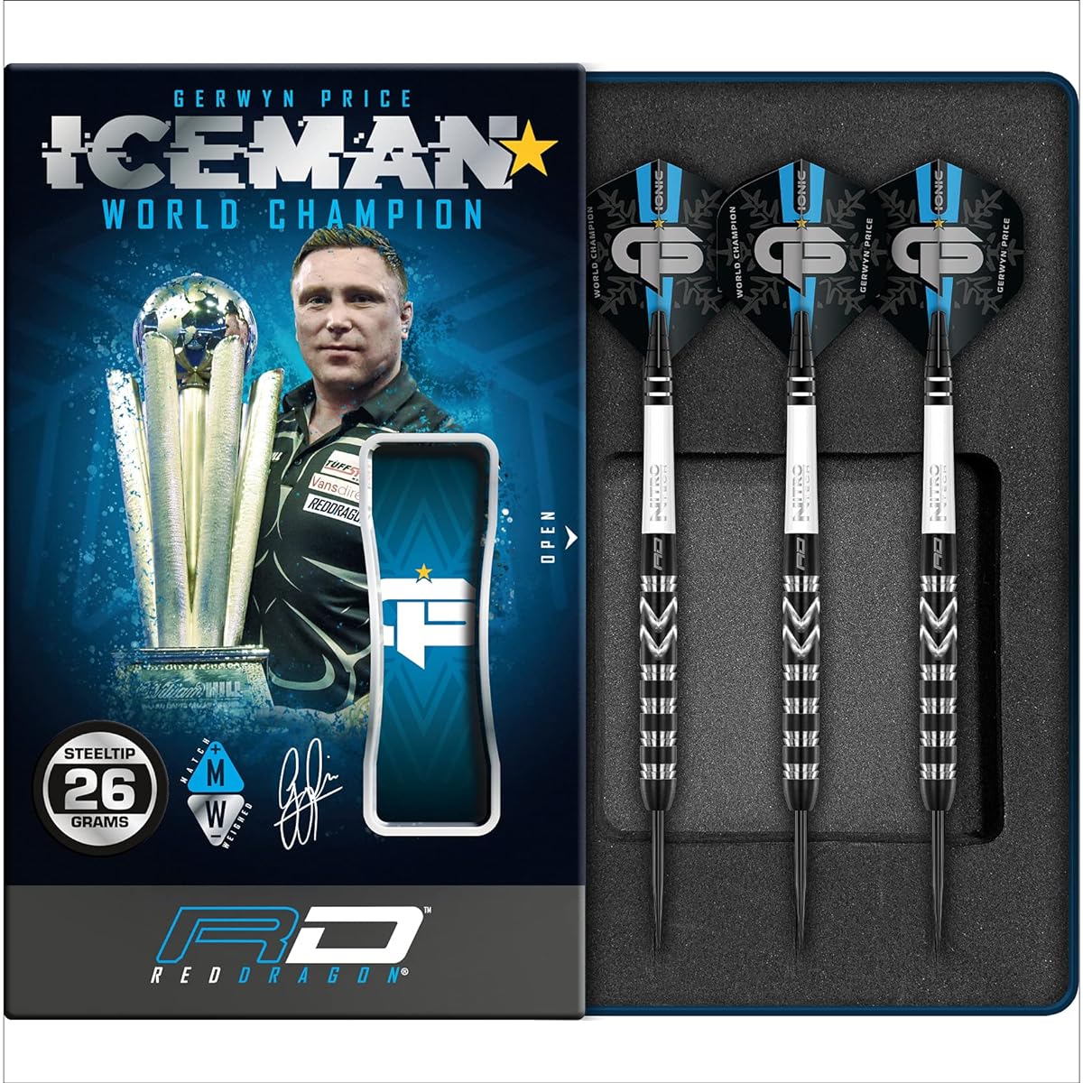 Red Dragon Gerwen Price Model World Champion S.E. Steel 26g 2292
