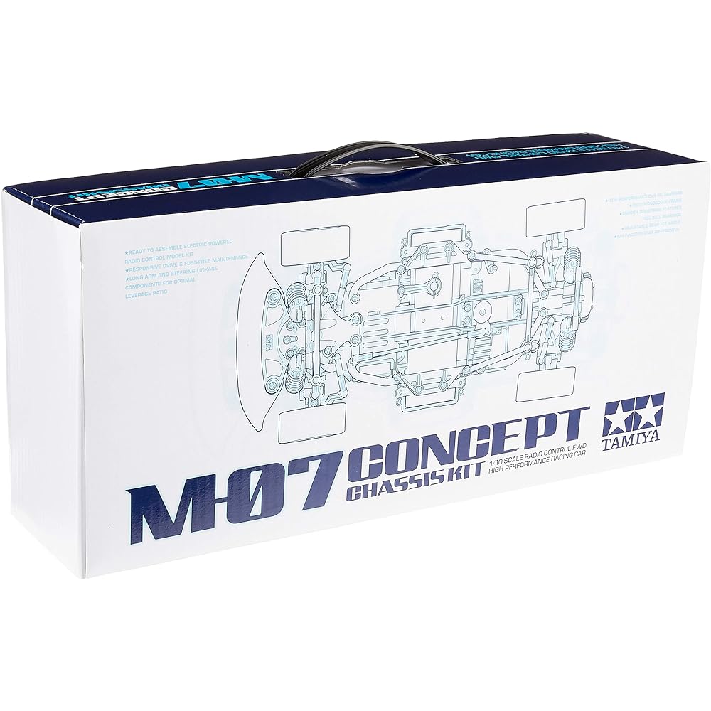 Tamiya 1/10 Electric RC Car Series No.647 M-07 CONCEPT Chassis Kit On-Road 58647