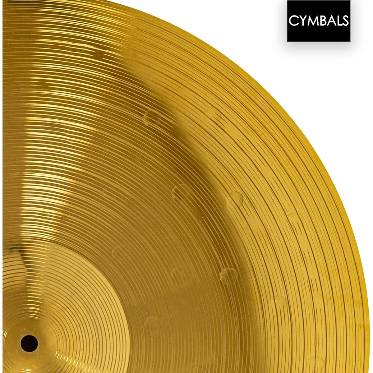 Crash Cymbal 16 Inch Crash Cymbal (16 Inch, Gold)