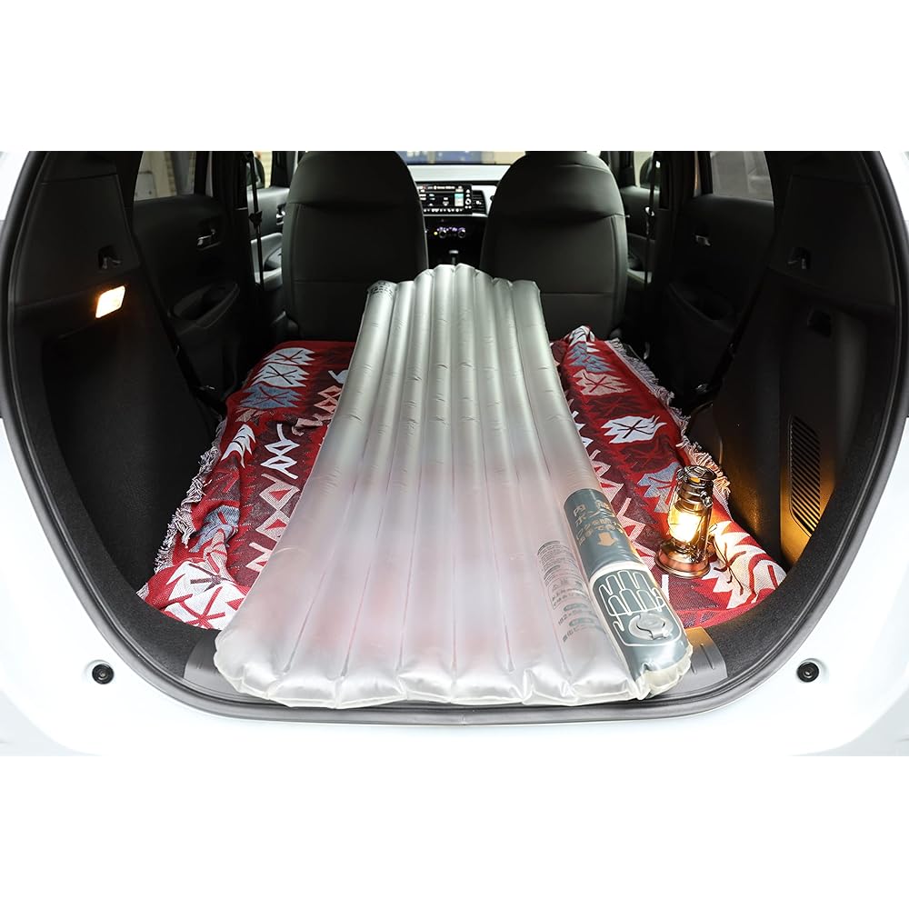 [For sleeping in your car during disaster prevention] [Pump-in air mat] Compact with built-in pump. Reliable Japanese manufacturer. Pump-in disaster prevention, earthquake countermeasures, sleeping in your car, travel, business trips, light cars, SUVs, s