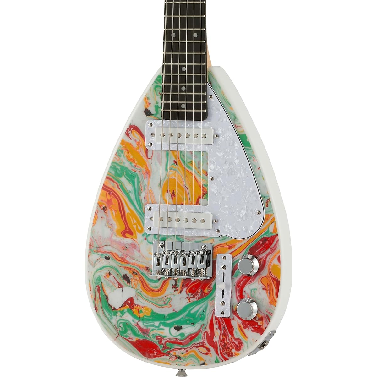 VOX MARK III mini short scale lightweight compact mini guitar marble