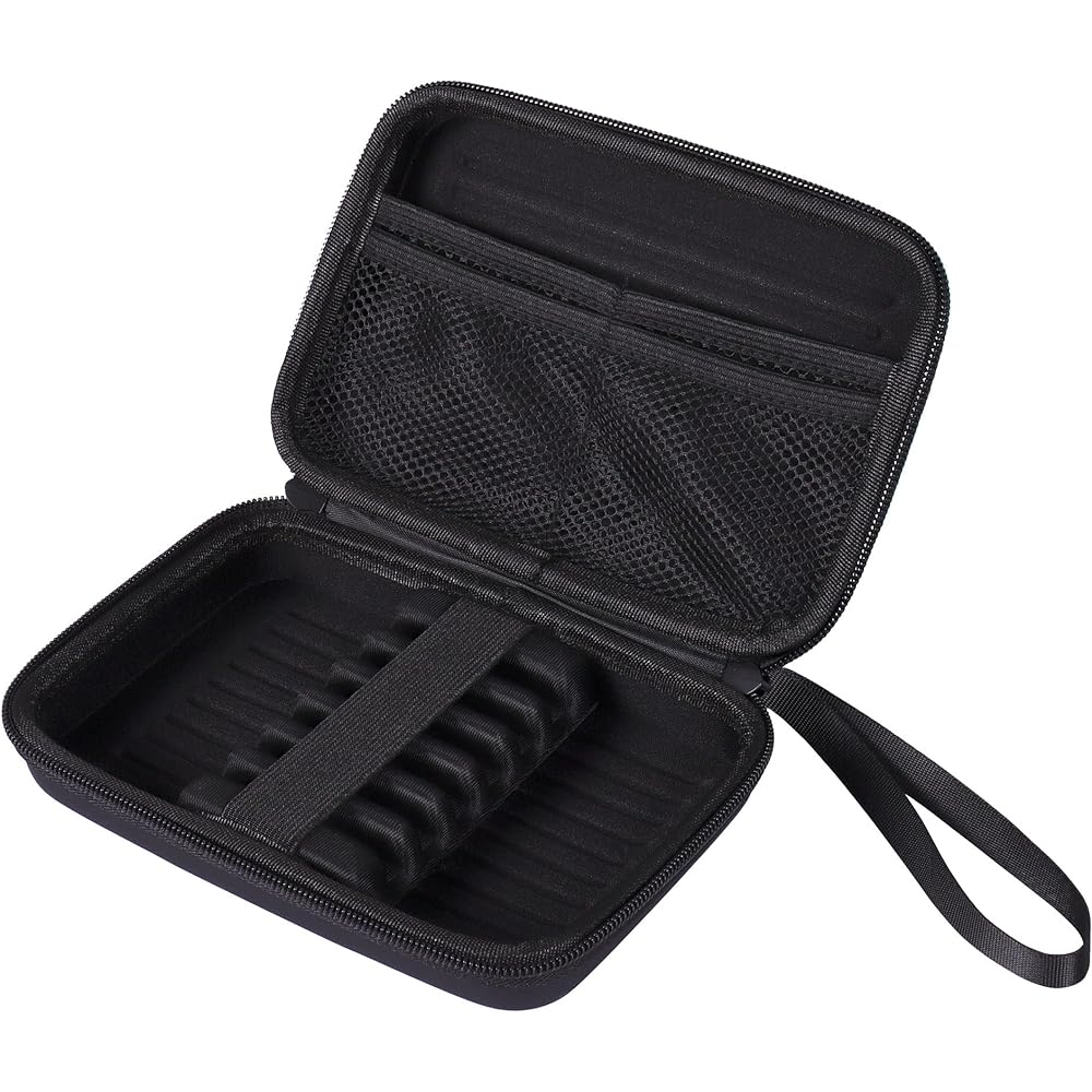 CyeeLife Dart Case Storage PU Dart Carrying Case (for 6 darts)