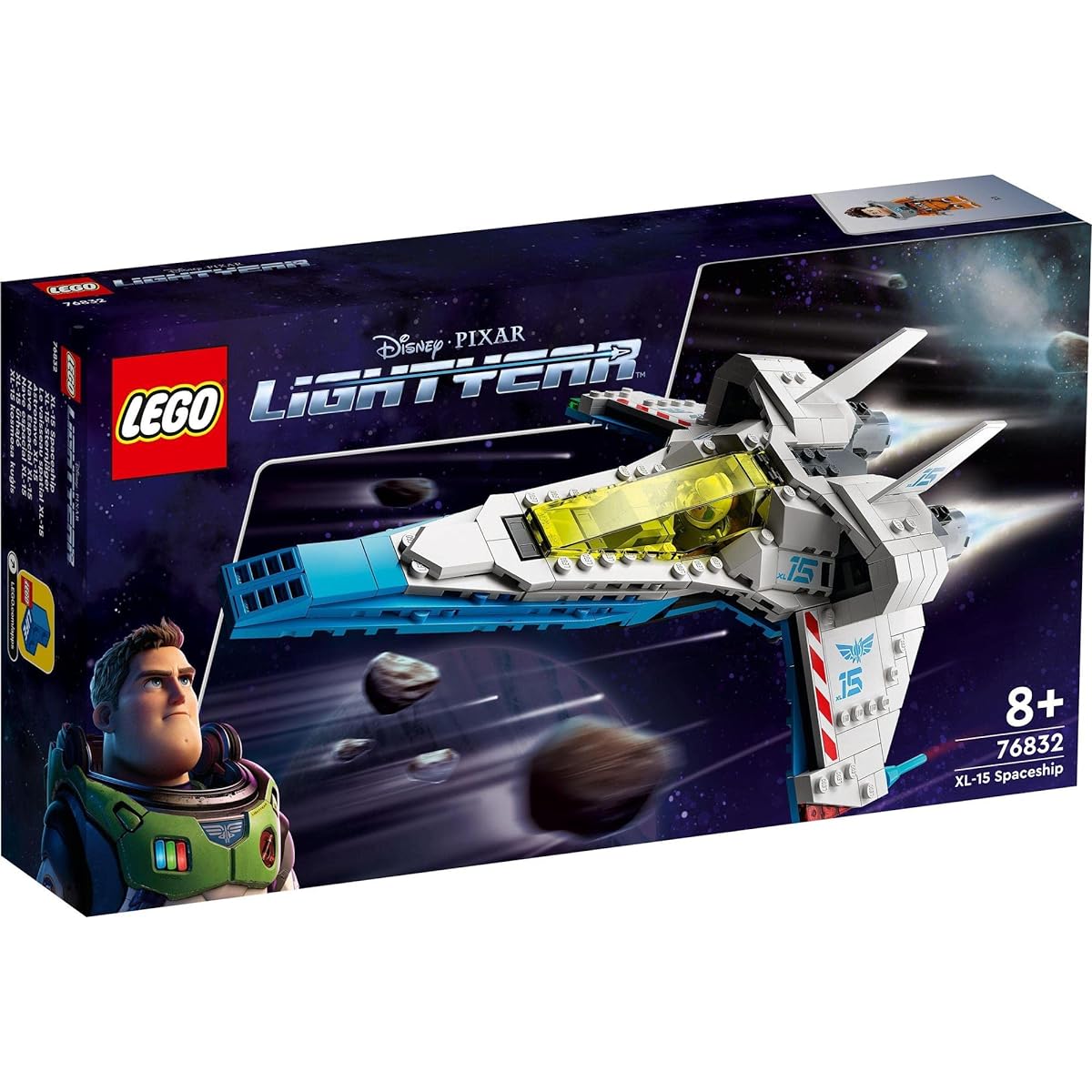LEGO Disney & Pixar Buzz Lightyear XL Fifteen Ship 76832 Toy Blocks Gift Space Boys Girls Ages 8 and up