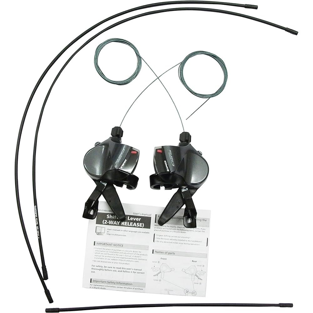 SHIMANO Shifting Lever (ROAD) SL-R2000-P Left and Right Set 2×8S ESLR2000DPA CLARIS