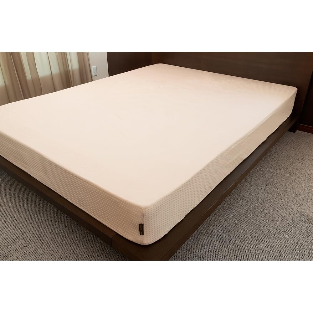 Made in Japan Hotel Style High Density Check Weave Satin Cover 100% Cotton [Cremona] Bed Sheet Queen Size Shell Pink HS44010-027