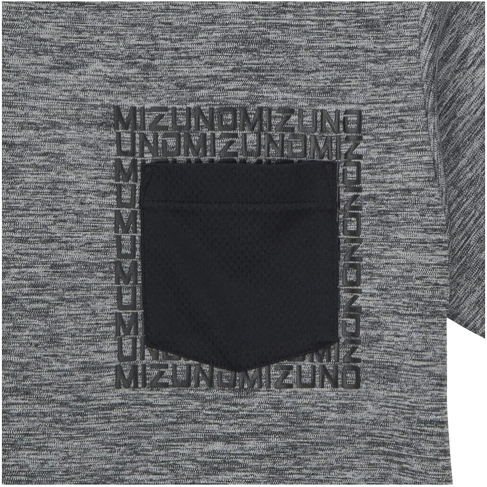 [Mizuno] Training Wear, Short Sleeve T-Shirt, Sweat Absorbent, Quick Drying, Antibacterial, Odor Resistant, Stain Resistant, UPF15 K2JAA113 Men's