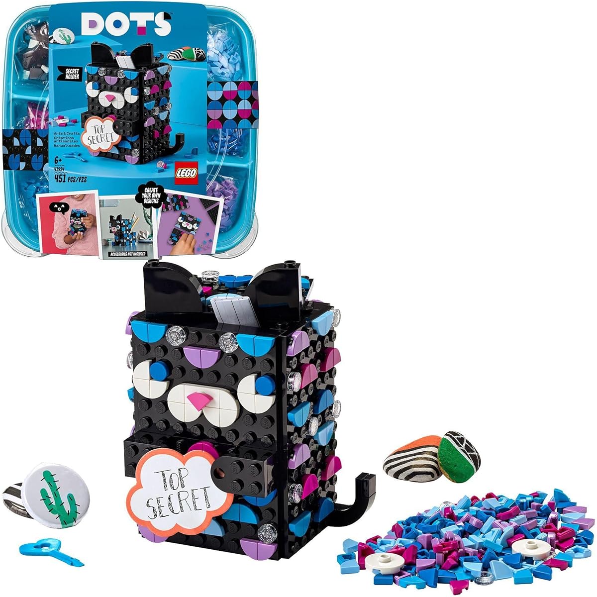 LEGO Dots Cat Secret Holder 41924