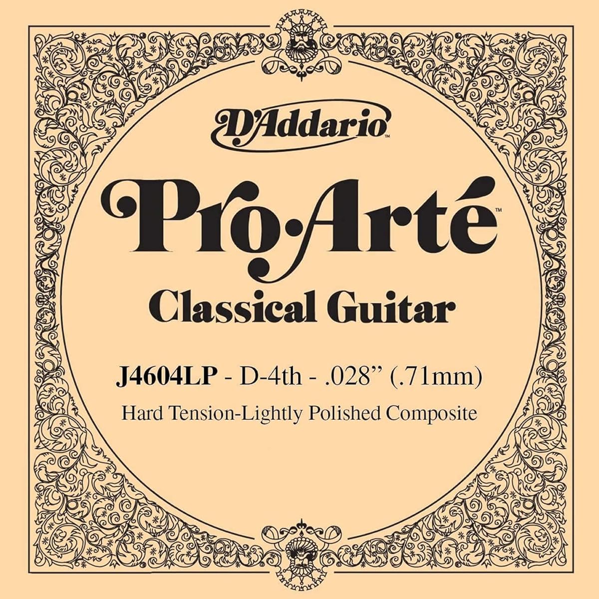 D'Addario Classic Guitar Loose Strings Pro Arte D-4th J4604LP Lightly Polish Set of 10 [Domestic Genuine Product]
