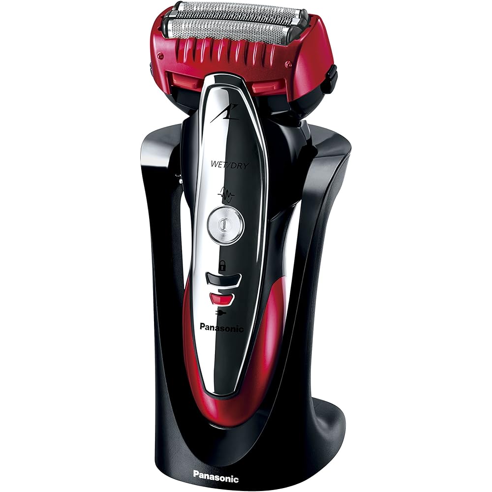 Panasonic Ram Dash Men's Shaver 3 Blades Bath Shaving Red ES-ST39-R