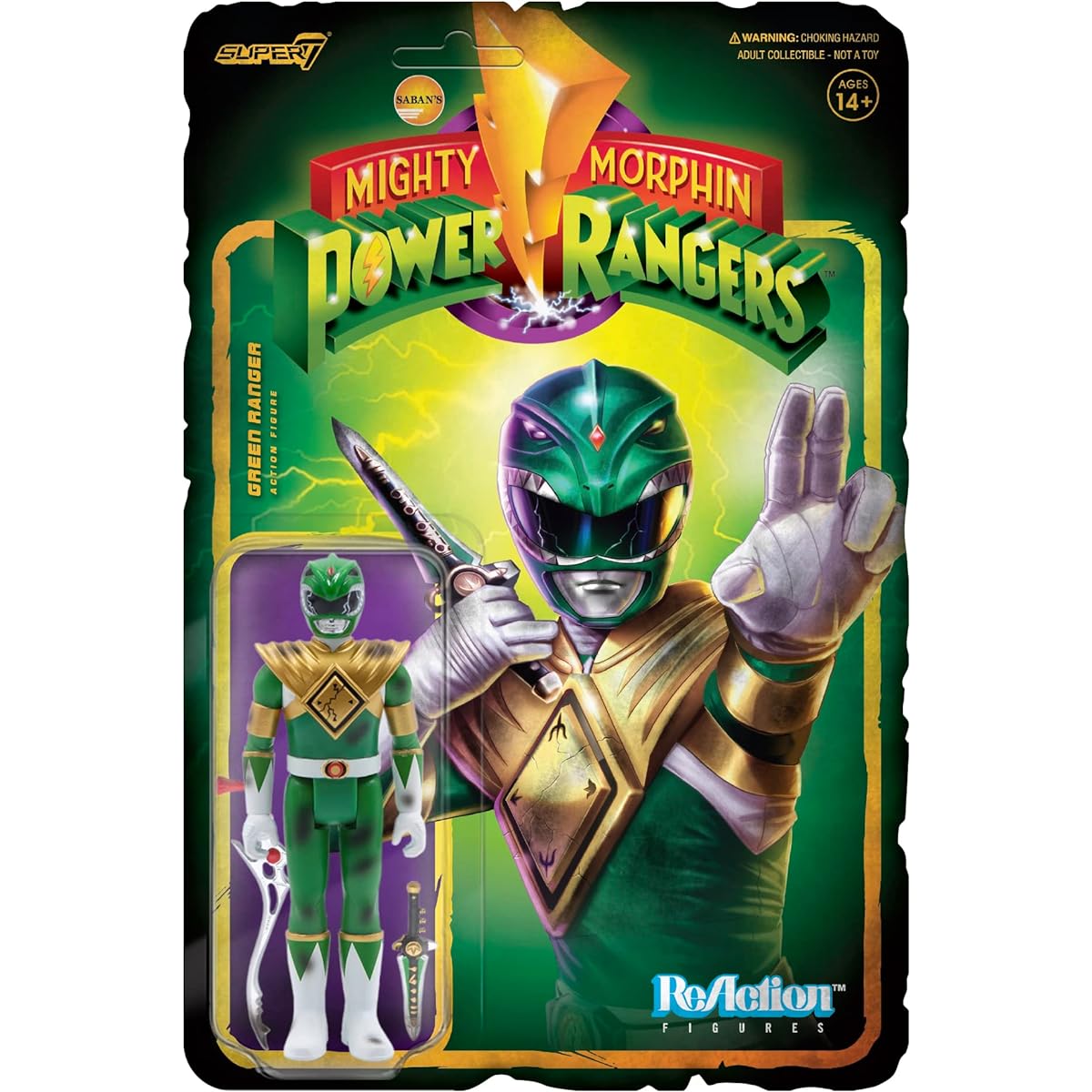 SUPER7 Power Green Ranger POWRW01-GPR-02