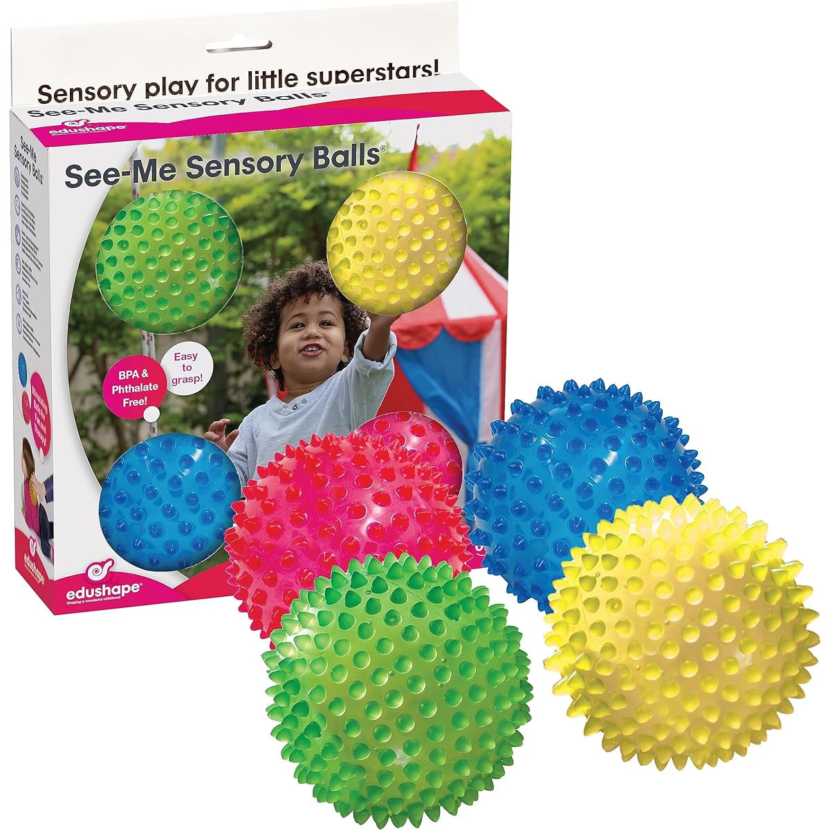 See Me Sensory Ball 4 Pack [Parallel Input Product]