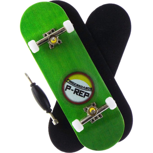P-REP Starter Complete Wooden Fingerboard 30mm (Green)
