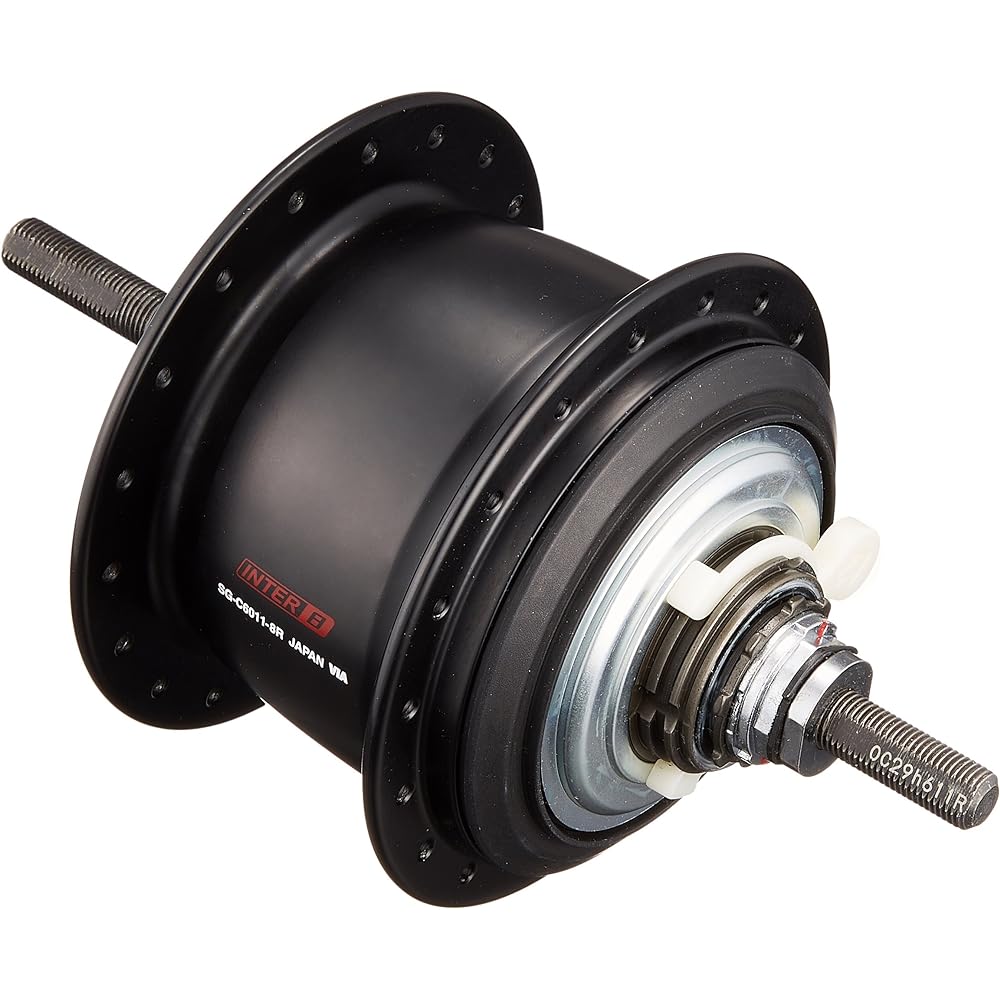 Shimano SG-C6011 (driving efficiency: high) Interior 8S 36H Shaft length: 184mm OLD: 132mm ・Roller brake compatible KSGC60118RA