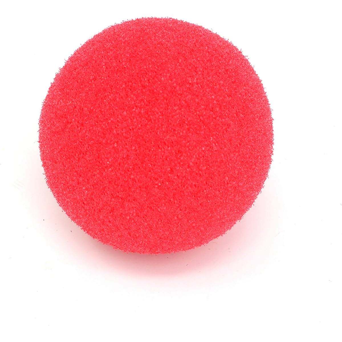 Skeleteen Red Carnival Clown Noses - Red Sponge Noses for Circus Costume Party Supplies - 12 Pieces