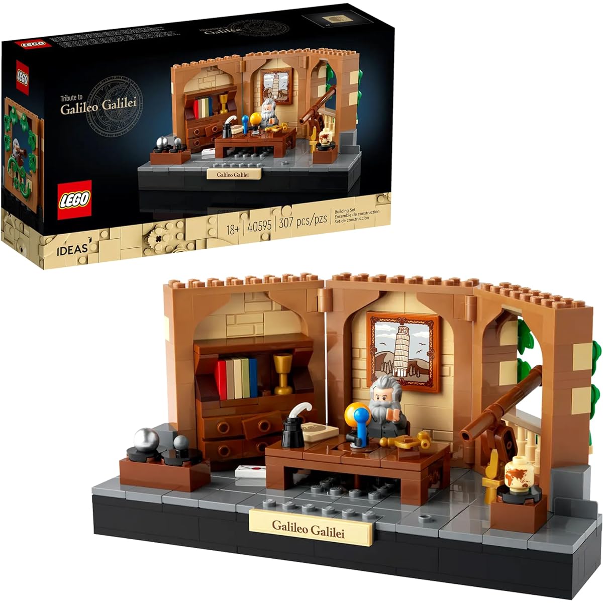 LEGO Ideas 40595 Homage to Galileo Galilei Limited GWP (307 pieces)