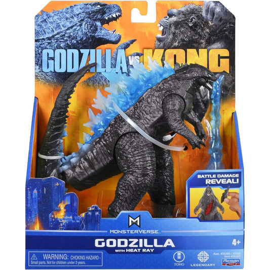 Godzilla VS. Kong Playmates Basic Action Figure Godzilla with Heat Ray / GODZILLA VS. KONG 2020 PLAYMATES Basic Action figure GODZILLA WITH HEAT RAY Movie King Kong vs. Godzilla Heat Ray Monsterverse 2021 Legendary [Parallel Import]