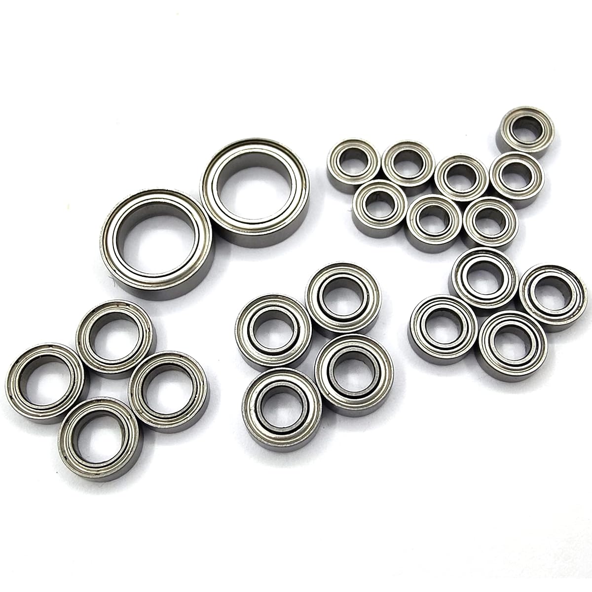 HOPLEX Steel Bearing Kit TRX4M 1/18 RC Crawler Upgrade Parts 22 Pieces