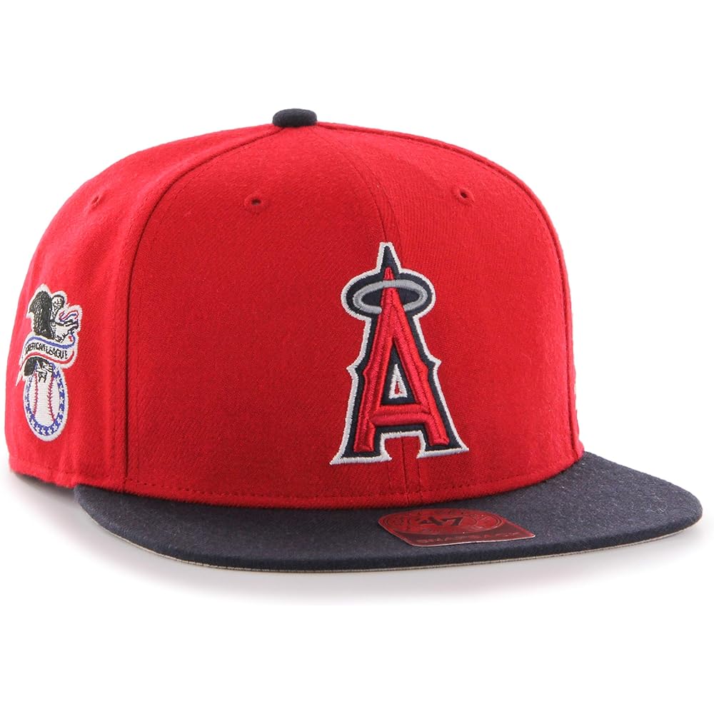 [Forty Seven] Official Store Limited Angels Sure Shot Two Tone Captain Cap Hat Red x Navy Sure Shot Two Tone CAPTAIN Red x Navy B-SRSTT04WBP-RD