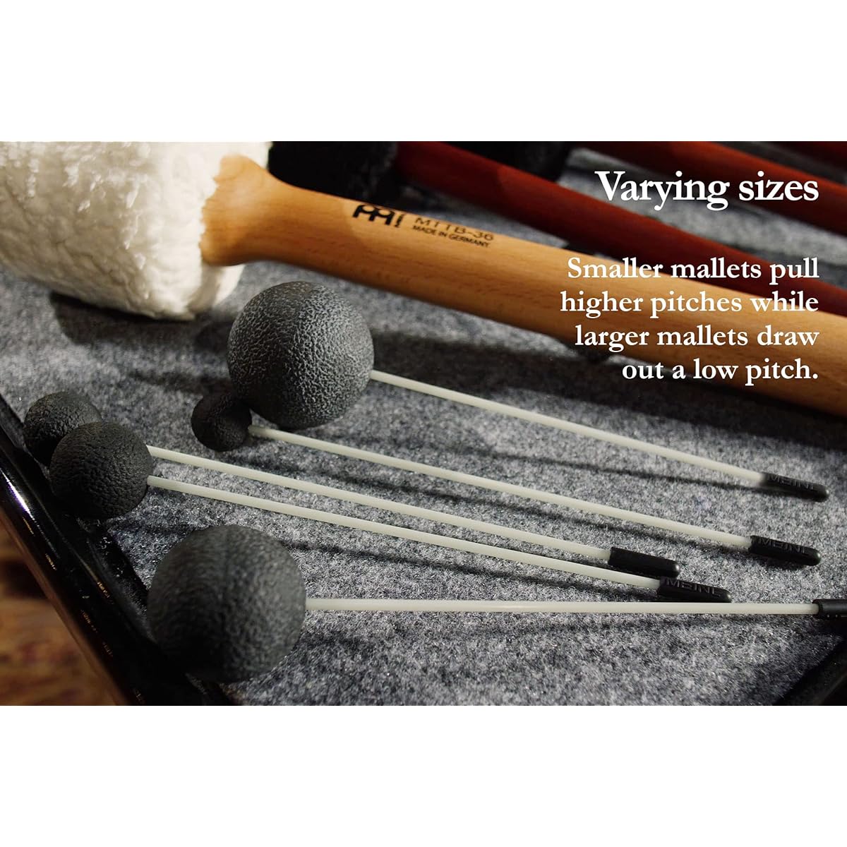 MEINL Sonic Energy Collection Mallet for Gong Set of 5 Made in Taiwan G-RM-SET-5 [Domestic regular product]