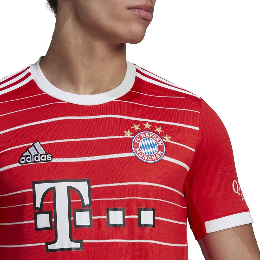 [Adidas] Soccer/Futsal Licensed Shirt FC Bayern Home Replica Uniform Men's