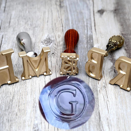 Ice Cube Stamp Personalized Business Ice Stamp Bar Stamp Logo Ice Mold for Ice Cubes (1 Inch Vintage Copper Handle)