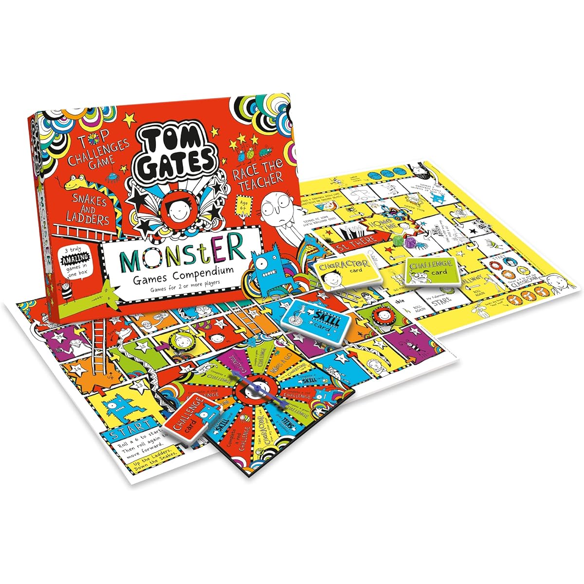 Tom Gates Monster Board Game Compendium