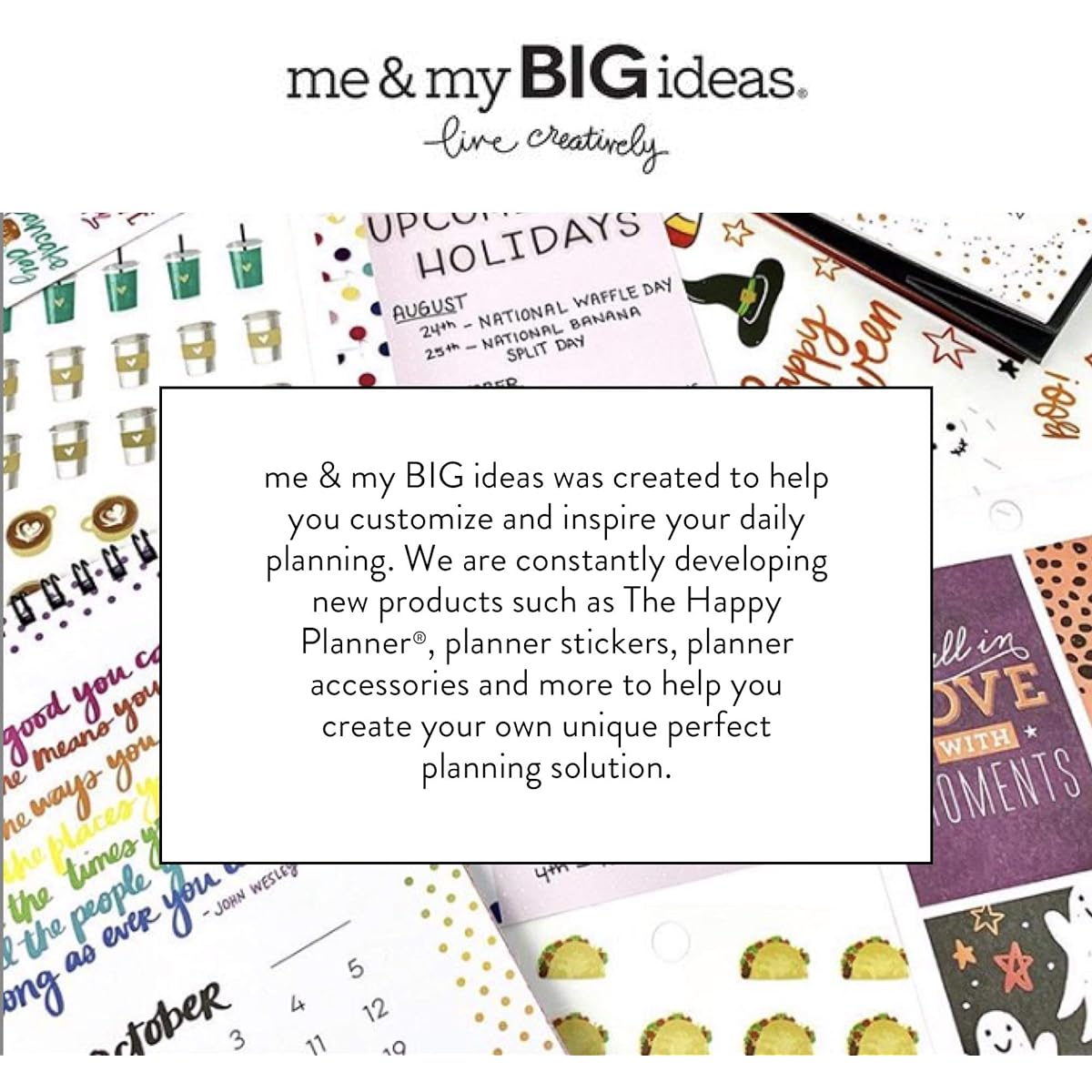 Me & My Big Ideas Pocket Pages Clear Stickers 6 Sheets/Pkg-Love Yourself by Me & My Big Ideas