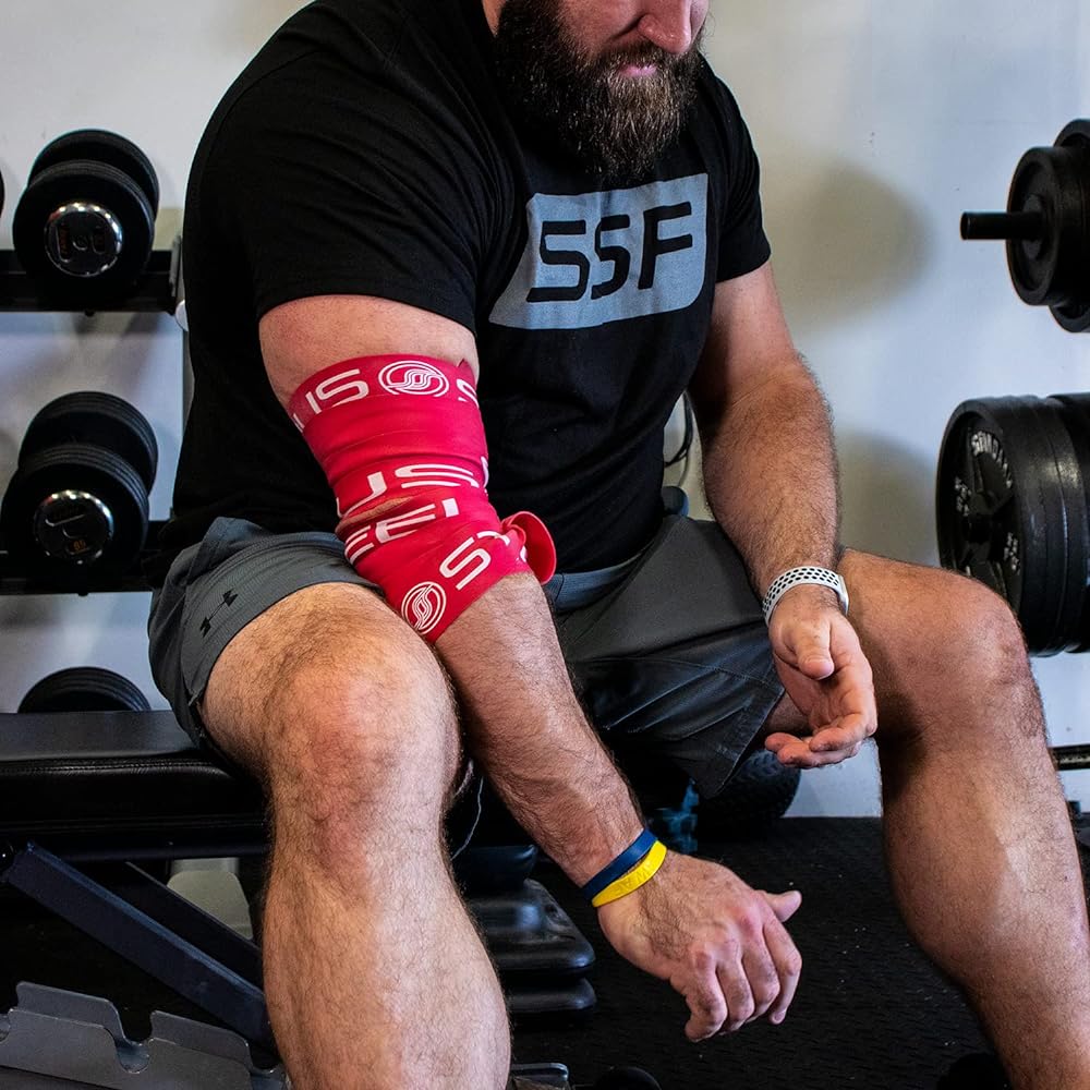 Serious Steel Mobility Compression Floss Band Pair - Red