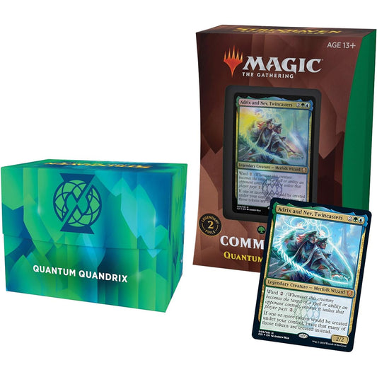 Magic the Gathering Strixhaven Commander Deck - Quantum Quandrix (Blue-Green)