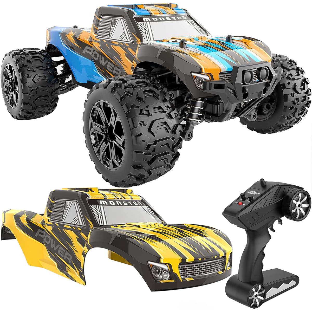 GUOKAI Remote Control Car Driveline System Suspension System Hobby Grade Race Car.
