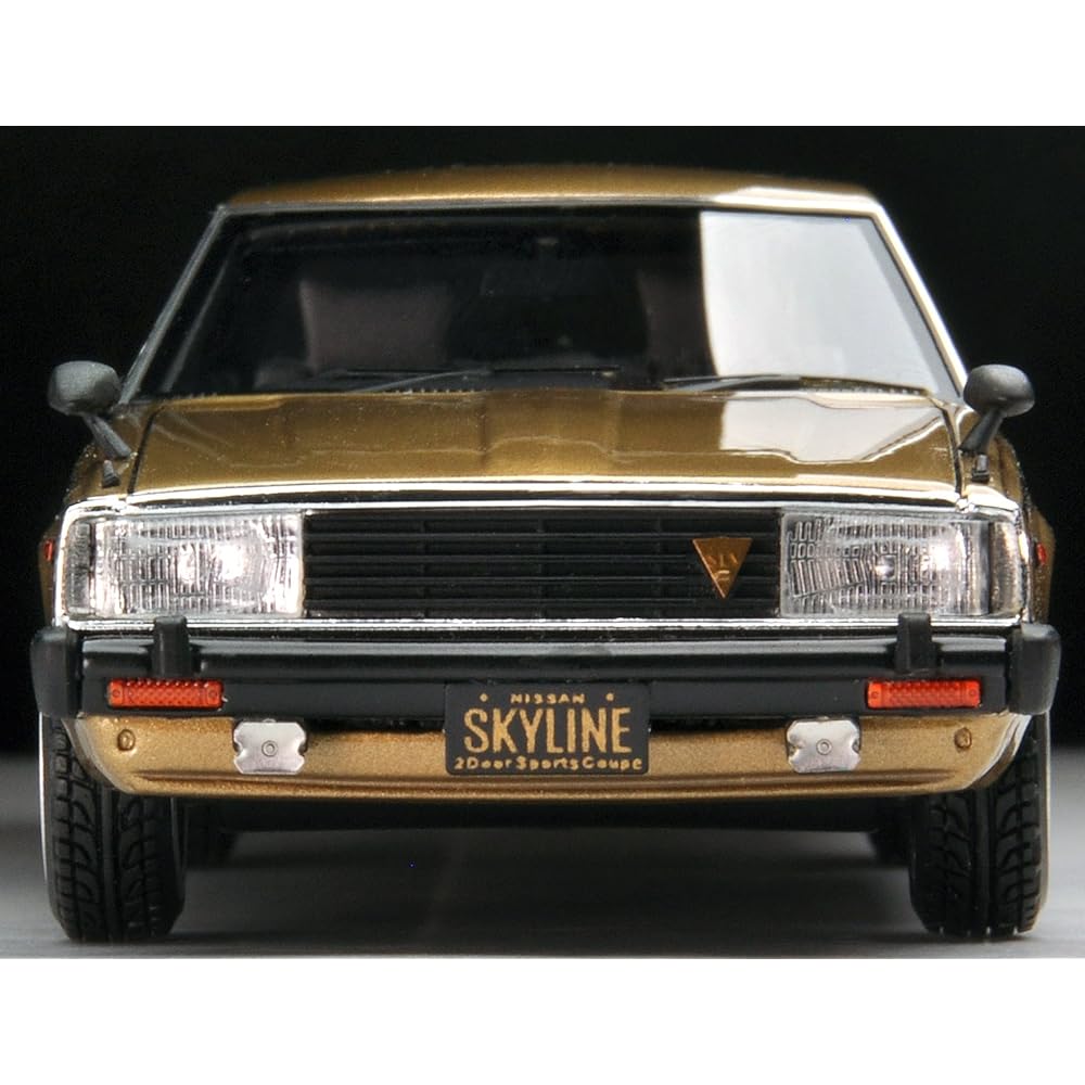 ignition model×TOMYTEC 1/43 T-IG4307 Nissan Skyline 2000GT-ES Golden Car Finished Product