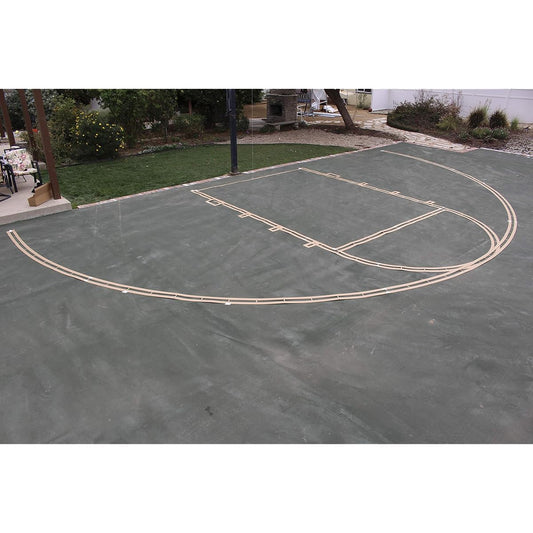 Easy Basketball Court Stencil Kit