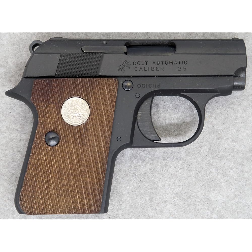 Marushin Colt 25 Auto Black Heavy Weight Model Gun Completed Product Ignition Type
